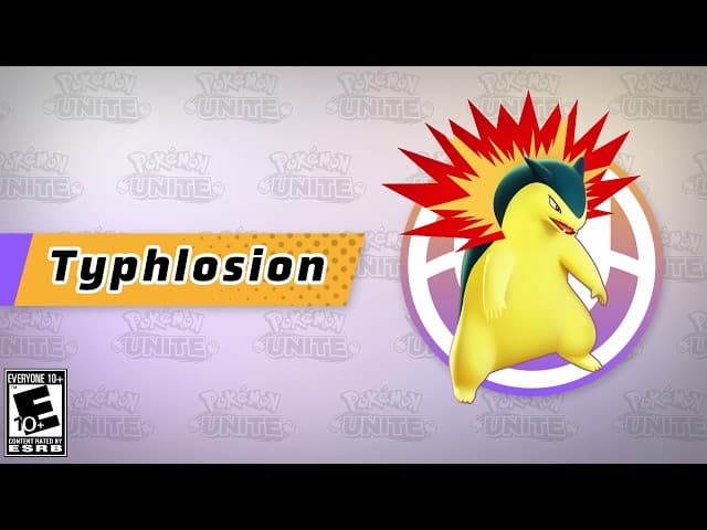Typhlosion now available as a new playable character in Pokémon UNITE