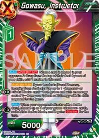 Gowasu, Instructor