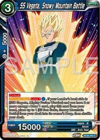 SS Vegeta, Snowy Mountain Battle
