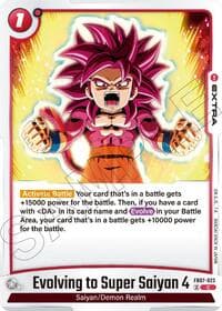 Evolving to Super Saiyan 4