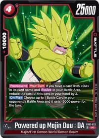 Powered up Majin Duu : DA