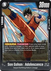 Son Gohan : Adolescence — Base