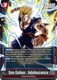 Son Gohan : Adolescence — Base