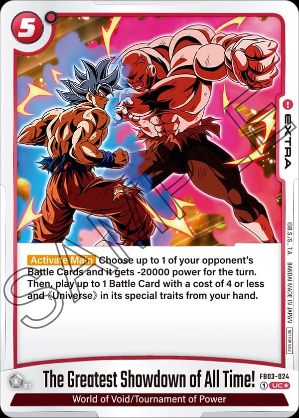 The Greatest Showdown of All Time!