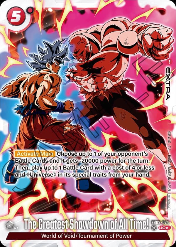 The Greatest Showdown of All Time!