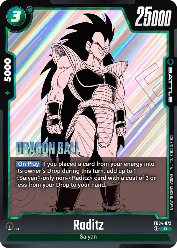 Raditz — Full Art