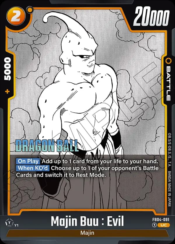 Majin Buu : Evil — Base