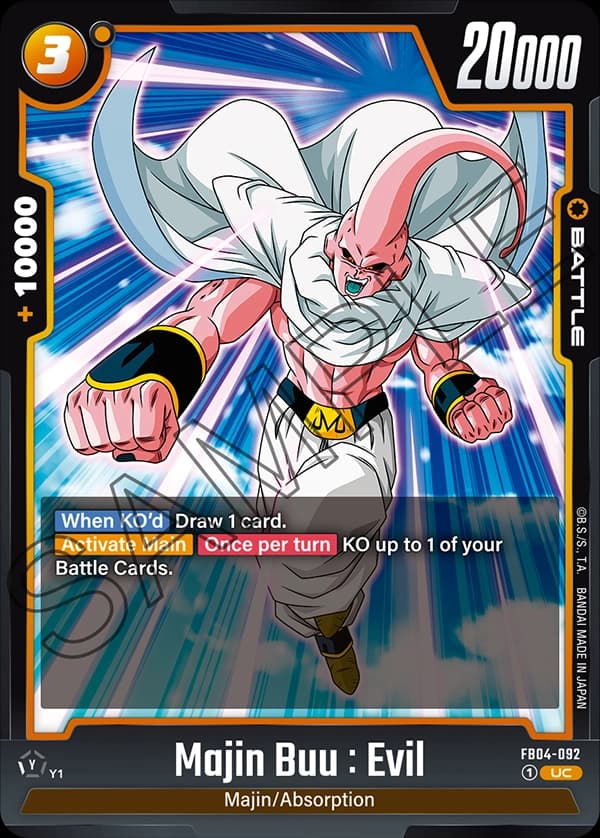 Majin Buu : Evil