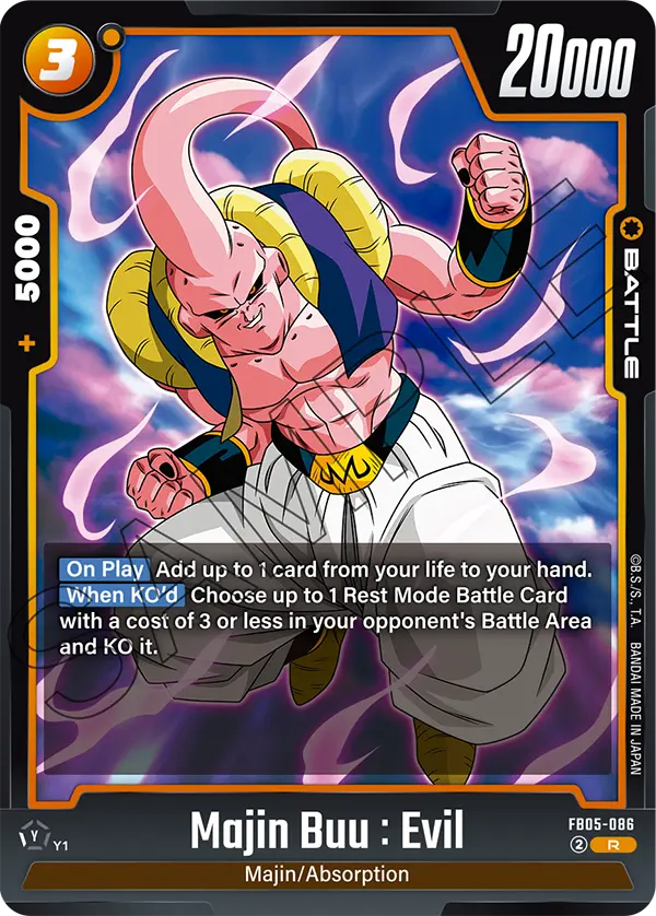 Majin Buu : Evil