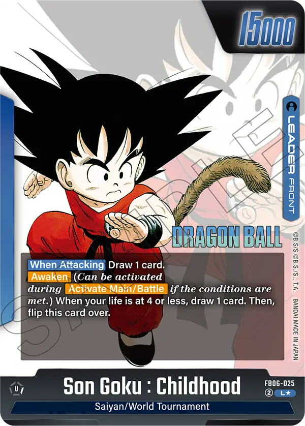 Son Goku : Childhood