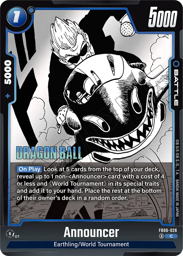 Announcer — Alt Art