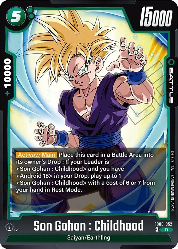 Son Gohan : Childhood