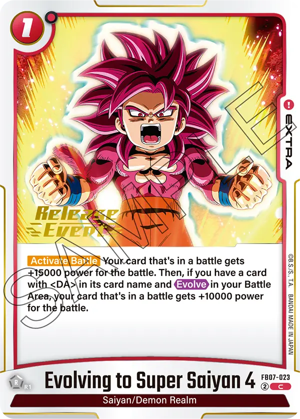 Evolving to Super Saiyan 4 — Alt Art