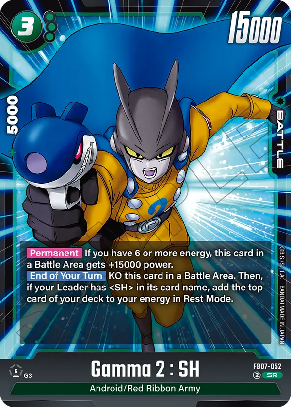 Gamma 2 : SH