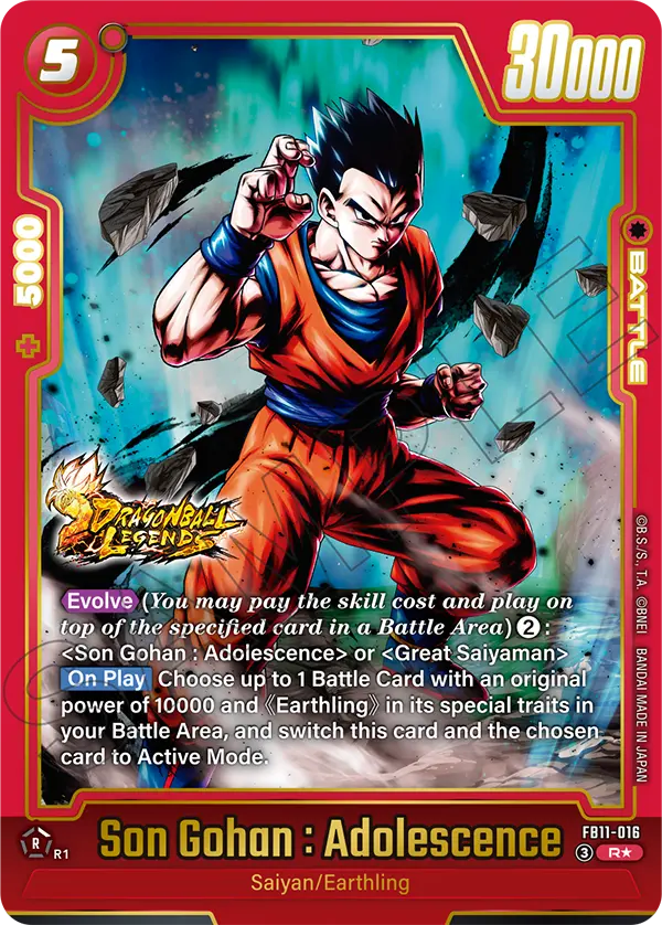Son Gohan : Adolescence