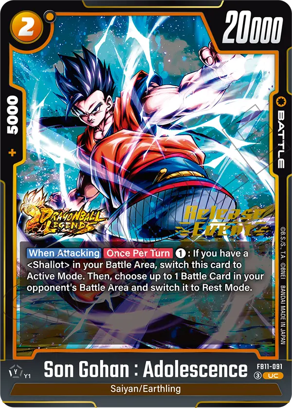 Son Gohan : Adolescence