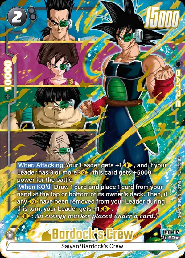 Bardock's Crew