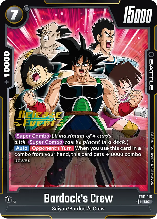 Bardock's Crew