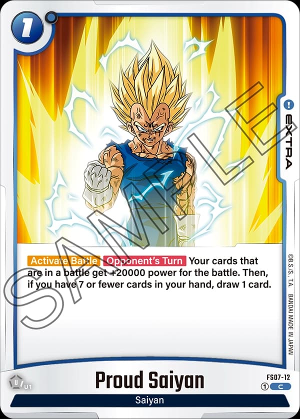 Proud Saiyan