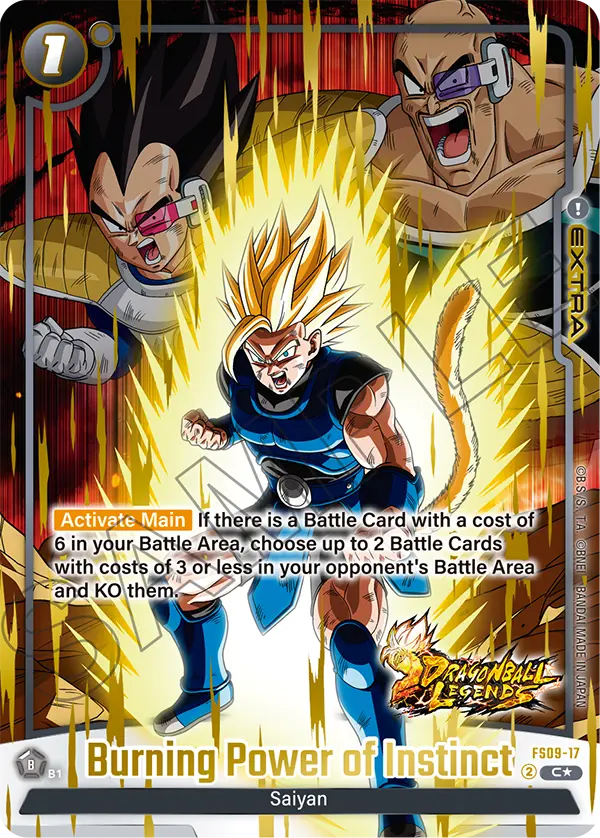 Burning Power of Instinct