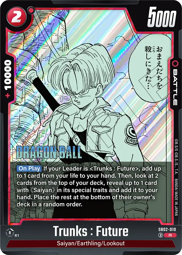 Trunks : Future
