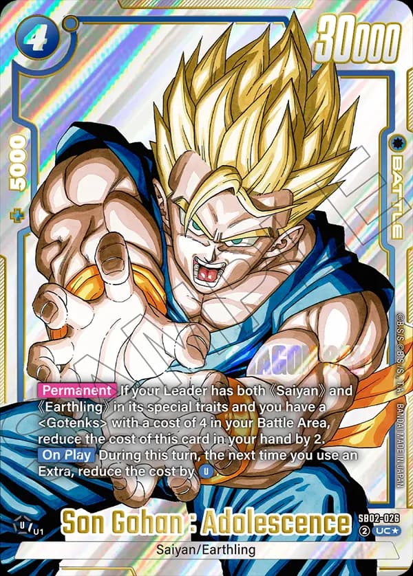 Son Gohan : Adolescence