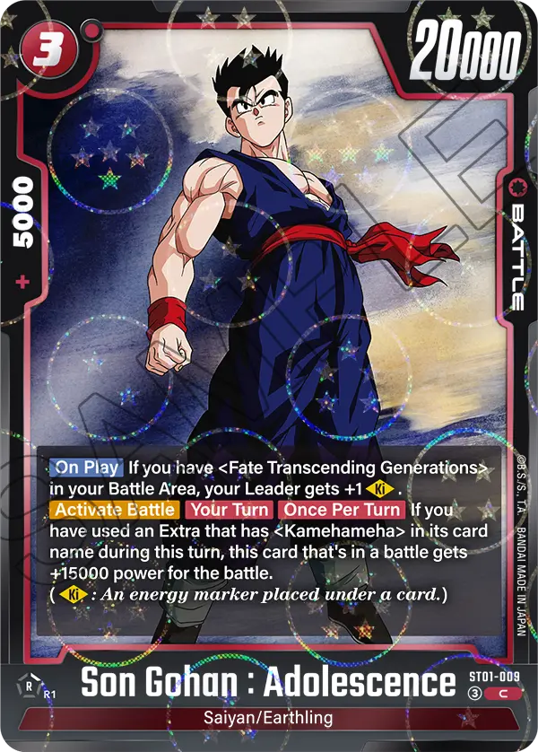 Son Gohan : Adolescence