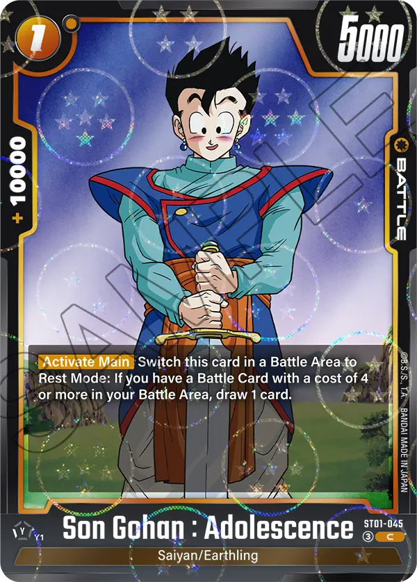 Son Gohan : Adolescence
