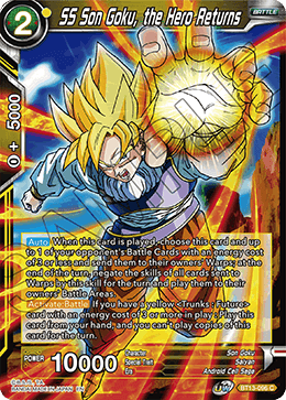 SS Son Goku, the Hero Returns