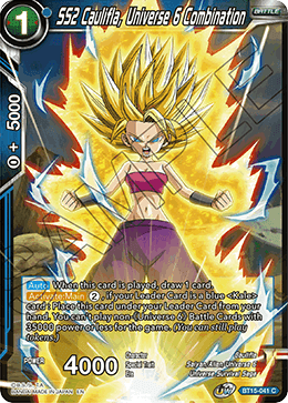 SS2 Caulifla, Universe 6 Combination