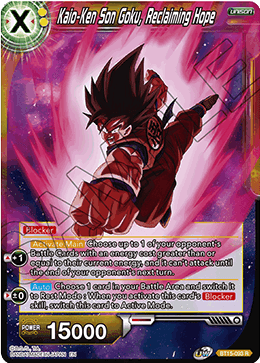 Kaio-Ken Son Goku, Reclaiming Hope