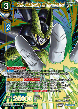 Cell, Awakening of the Created