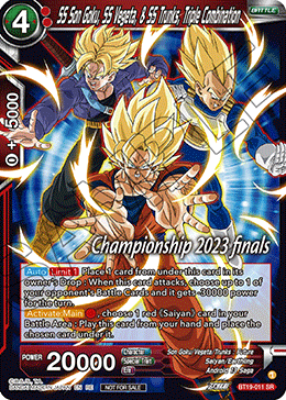 SS Son Goku, SS Vegeta, & SS Trunks, Triple Combination