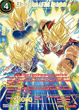 SS Son Goku, SS Vegeta, & SS Trunks, Triple Combination