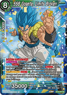 SSB Gogeta, Limits Broken
