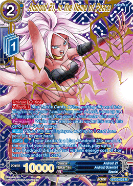 Android 21, in the Name of Peace
