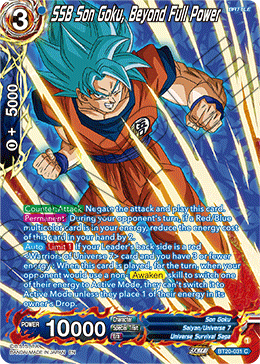 SSB Son Goku, Beyond Full Power