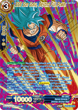 SSB Son Goku, Beyond Full Power