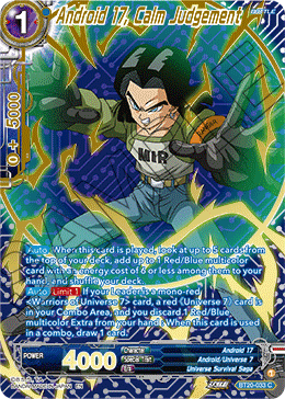 Android 17, Calm Judgement