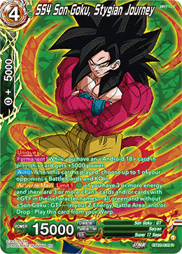 SS4 Son Goku, Stygian Journey