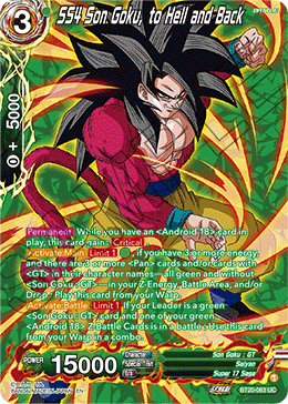 SS4 Son Goku, to Hell and Back