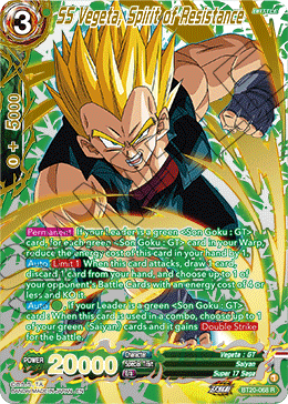 SS Vegeta, Spirit of Resistance