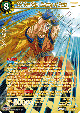 SS3 Son Goku, Universe at Stake