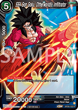SS4 Son Goku, Otherworldly Infiltrator