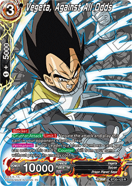 Vegeta, Against All Odds