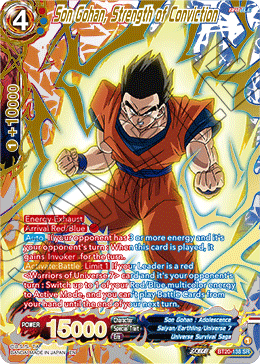 Son Gohan, Strength of Conviction