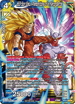 SS3 Son Goku, Premonitions of a Fierce Battle