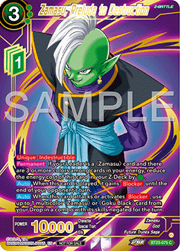 Zamasu, Prelude to Destruction