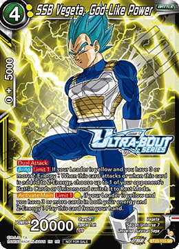 SSB Vegeta, God-Like Power