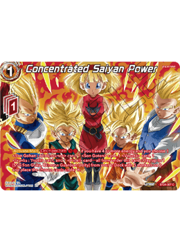 Concentrated Saiyan Power